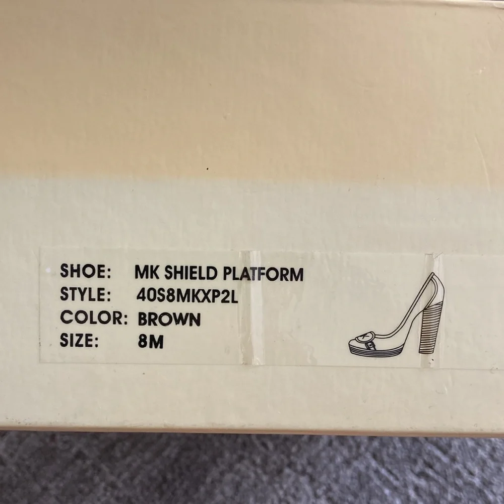 Michael Kors Shield Platform Heels - Picture 14 of 14